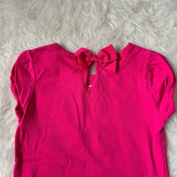 Gymboree Pink Tee with Butterfly and Dragonfly Jeweled Design - Picture 4 of 4